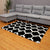 Scandinavian Living Room Rug Multi-Color Geo Printed Area Carpet Fluffy Anti-Slip Stain-Resistant Indoor Rug Black Clearhalo 'Area Rug' 'Casual' 'Rugs' Rug' 2480231