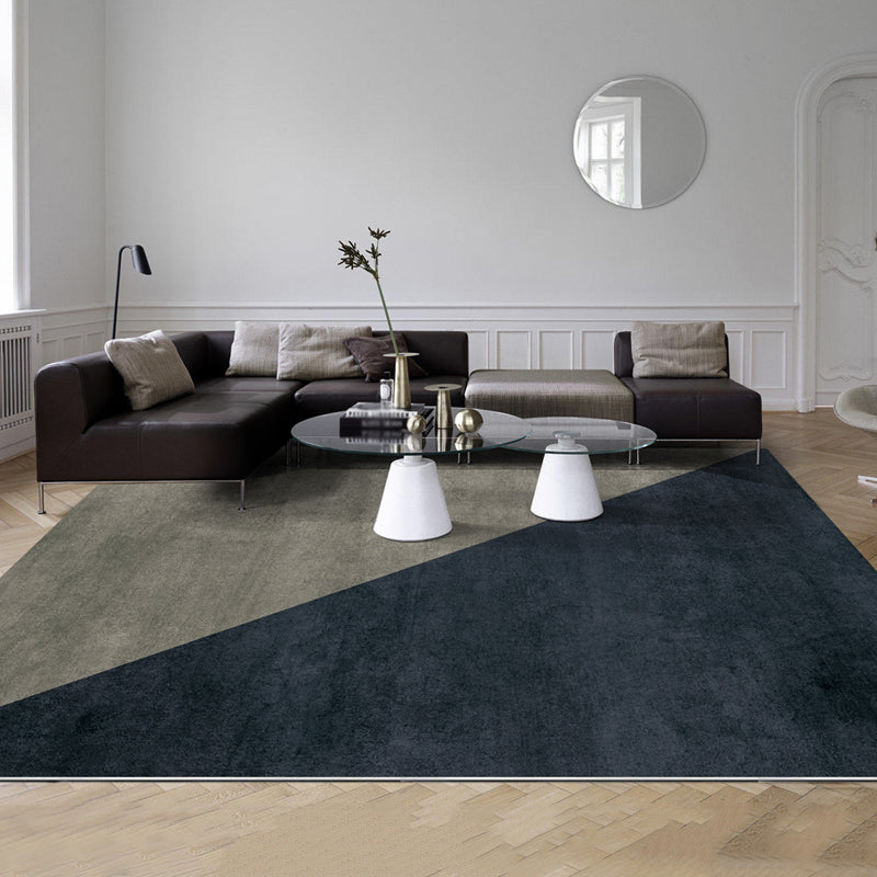 Luxury Geometric Printed Rug Multi Color Cotton Blend Indoor Rug Easy Care Pet Friendly Area Carpet for Living Room Dark Gray Clearhalo 'Area Rug' 'Rug' 2480427