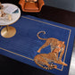Glam Decoration Rug Multi-Color Animal Printed Indoor Rug Polypropylene Anti-Slip Backing Stain-Resistant Area Carpet Blue Clearhalo 'Area Rug' 'Rug' 2480430