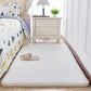 Minimalist Solid Color Rug Multi Colored Lamb Wool Indoor Rug Anti-Slip Backing Stain-Resistant for Bedroom White Clearhalo 'Area Rug' 'Casual' 'Rugs' Rug' 2480499
