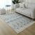 Simple Living Room Rug Multi-Color Geometric Printed Area Carpet Cotton Pet Friendly Easy Care Indoor Rug Blue Clearhalo 'Area Rug' 'Rugs' 'Southwestern' Rug' 2480524