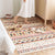 Multi-Color Bedroom Rug Western Geometric Printed Area Carpet Cotton Easy Care Pet Friendly Indoor Rug Beige 3'11" x 5'7" Clearhalo 'Area Rug' 'Rugs' 'Southwestern' Rug' 2480567