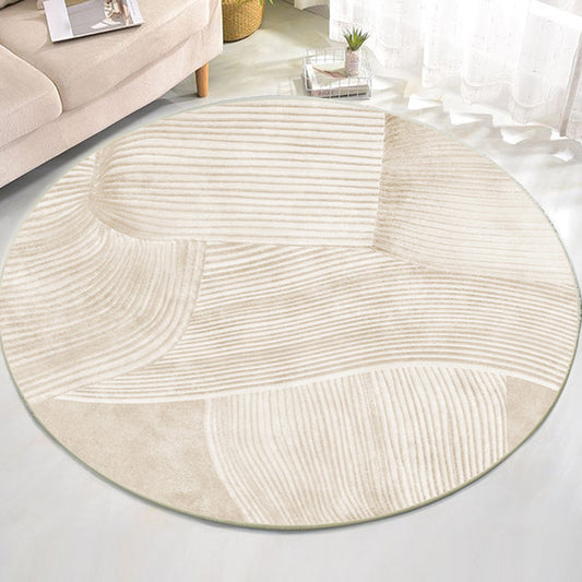 Multi-Color Nordic Rug Polypropylene Stripe Patterned Area Carpet Non-Slip Backing Pet Friendly Indoor Rug for Living Room Clearhalo 'Area Rug' 'Rug' 2480620