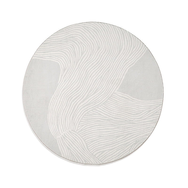 Relaxing Decoration Rug Multi-Color Stripe Printed Area Carpet Super Fiber Anti-Slip Pet Friendly Indoor Rug Grey Clearhalo 'Area Rug' 'Rug' 2480627