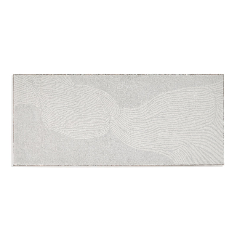 Simplicity Stripe Printed Rug Multi-Colored Super Fiber Area Carpet Anti-Slip Stain-Resistant Easy Care Indoor Rug for Home Grey Clearhalo 'Area Rug' 'Rug' 2480770