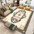 Trendy Living Room Rug Multicolor Flower Printed Area Carpet Synthetics Non-Slip Backing Stain-Resistant Indoor Rug Light Yellow Clearhalo 'Area Rug' 'Modern' 'Rugs' Rug' 2480819