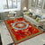 Multicolored Living Room Rug Nordic Flower Pattern Indoor Rug Synthetics Non-Slip Backing Easy Care Area Carpet Red Clearhalo 'Area Rug' 'Modern' 'Rugs' Rug' 2480847