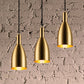 Brass Finish Bottle Pendant Lighting Retro Stylish Metallic 1 Light Living Room Hanging Lamp Clearhalo 'Ceiling Lights' 'Modern Pendants' 'Modern' 'Pendant Lights' 'Pendants' Lighting' 248683
