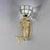 Resin Mermaid Wall Sconce Light with Grid Glass Shade 1 Head Lodge Wall Mount Light in White/Blue White Clearhalo 'Industrial' 'Middle century wall lights' 'Tiffany wall lights' 'Tiffany' 'Wall Lamps & Sconces' 'Wall Lights' Lighting' 24869