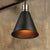 Metal Black Pendant Lamp Tapered Shade 1 Bulb Industrial Stylish Hanging Ceiling Light for Kitchen Black Clearhalo 'Art Deco Pendants' 'Black' 'Cast Iron' 'Ceiling Lights' 'Ceramic' 'Crystal' 'Industrial Pendants' 'Industrial' 'Metal' 'Middle Century Pendants' 'Pendant Lights' 'Pendants' 'Rustic Pendants' 'Tiffany' Lighting' 248946