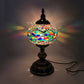 Global Colorful Glass Desk Lamp Traditional 1 Head Task Lighting for Living Room Clearhalo 'Lamps' 'Table Lamps' Lighting' 249116