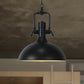11"/14.5" Width Domed Metallic Ceiling Pendant Industrial 1 Head Coffee Shop Pendant Light Fixture in Black Black 14.5" Clearhalo 'Art Deco Pendants' 'Black' 'Cast Iron' 'Ceiling Lights' 'Ceramic' 'Crystal' 'Industrial Pendants' 'Industrial' 'Metal' 'Middle Century Pendants' 'Pendant Lights' 'Pendants' 'Rustic Pendants' 'Tiffany' Lighting' 250045