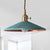 1 Bulb Pendant Light Rustic Style Saucer Shade Metal Hanging Lamp with Adjustable Cord in Silver/Red/Blue Blue Clearhalo 'Ceiling Lights' 'Modern Pendants' 'Modern' 'Pendant Lights' 'Pendants' Lighting' 250310