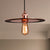 Iron Bronze/Copper Finish Pendant Lighting Flat Shade 1 Light Industrial Ceiling Hanging Lamp for Hallway Copper Clearhalo 'Art Deco Pendants' 'Cast Iron' 'Ceiling Lights' 'Ceramic' 'Crystal' 'Industrial Pendants' 'Industrial' 'Metal' 'Middle Century Pendants' 'Pendant Lights' 'Pendants' 'Tiffany' Lighting' 250332