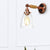 One Bulb Wall Light with Tapered Shade Clear Glass Industrial Living Room Sconce Lighting Fixture Clear Clearhalo 'Cast Iron' 'Glass' 'Industrial wall lights' 'Industrial' 'Middle century wall lights' 'Modern' 'Tiffany' 'Traditional wall lights' 'Wall Lamps & Sconces' 'Wall Lights' Lighting' 250952
