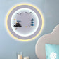 Nautical Stylish Circle Wall Light with Sea Acrylic LED Sconce Lamp in White for Child Bedroom White C Clearhalo 'Wall Lamps & Sconces' 'Wall Lights' Lighting' 251017