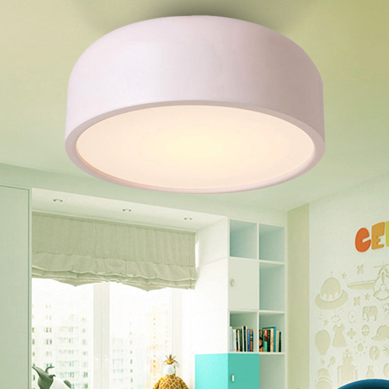 Bedroom Ceiling Light LED, Nordic Flush Mount Lighting with Acrylic Dome Shade for Kids Pink Clearhalo 'Ceiling Lights' 'Close To Ceiling Lights' 'Close to ceiling' 'Flush mount' Lighting' 251310