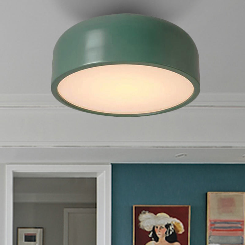 Bedroom Ceiling Light LED, Nordic Flush Mount Lighting with Acrylic Dome Shade for Kids Clearhalo 'Ceiling Lights' 'Close To Ceiling Lights' 'Close to ceiling' 'Flush mount' Lighting' 251313