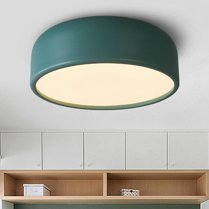 Bedroom Ceiling Light LED, Nordic Flush Mount Lighting with Acrylic Dome Shade for Kids Blue Clearhalo 'Ceiling Lights' 'Close To Ceiling Lights' 'Close to ceiling' 'Flush mount' Lighting' 251314