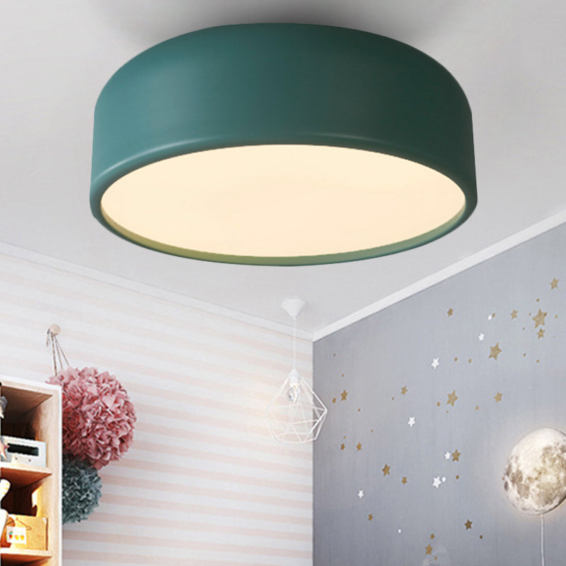 Bedroom Ceiling Light LED, Nordic Flush Mount Lighting with Acrylic Dome Shade for Kids Clearhalo 'Ceiling Lights' 'Close To Ceiling Lights' 'Close to ceiling' 'Flush mount' Lighting' 251315