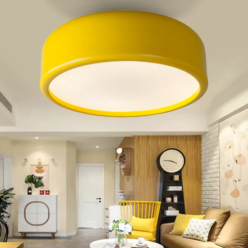 Bedroom Ceiling Light LED, Nordic Flush Mount Lighting with Acrylic Dome Shade for Kids Clearhalo 'Ceiling Lights' 'Close To Ceiling Lights' 'Close to ceiling' 'Flush mount' Lighting' 251319
