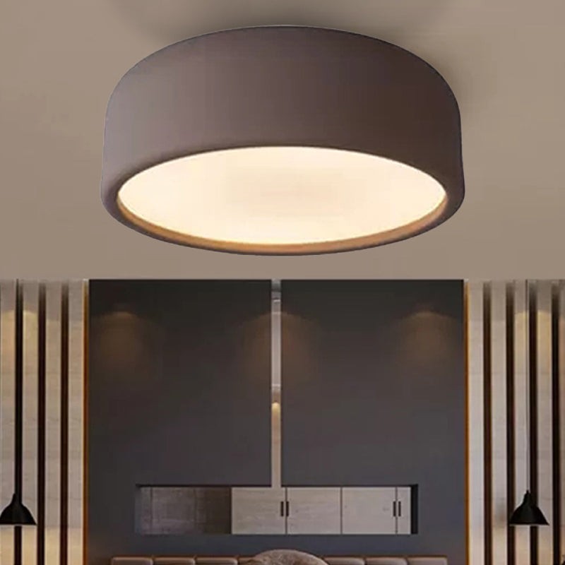 Bedroom Ceiling Light LED, Nordic Flush Mount Lighting with Acrylic Dome Shade for Kids Clearhalo 'Ceiling Lights' 'Close To Ceiling Lights' 'Close to ceiling' 'Flush mount' Lighting' 251320