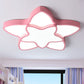 Cartoon Star Shape Flush Ceiling Light Fixture Acrylic Ceiling Light Fixture for Kindergarten Clearhalo 'Ceiling Lights' 'Close To Ceiling Lights' 'Close to ceiling' 'Flush mount' Lighting' 251865