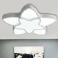 Cartoon Star Shape Flush Ceiling Light Fixture Acrylic Ceiling Light Fixture for Kindergarten Clearhalo 'Ceiling Lights' 'Close To Ceiling Lights' 'Close to ceiling' 'Flush mount' Lighting' 251867