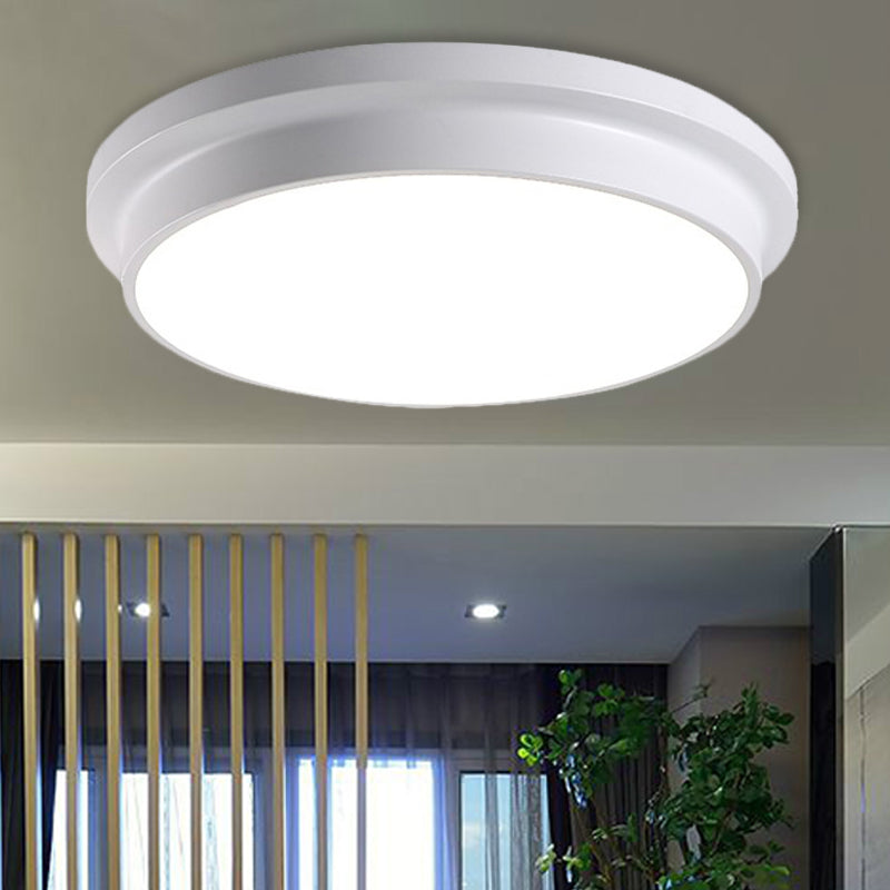 Nordic Macaron Colored Ceiling Light Round Shape Acrylic Flushmount Light for Child Bedroom Clearhalo 'Ceiling Lights' 'Close To Ceiling Lights' 'Close to ceiling' 'Flush mount' Lighting' 251888