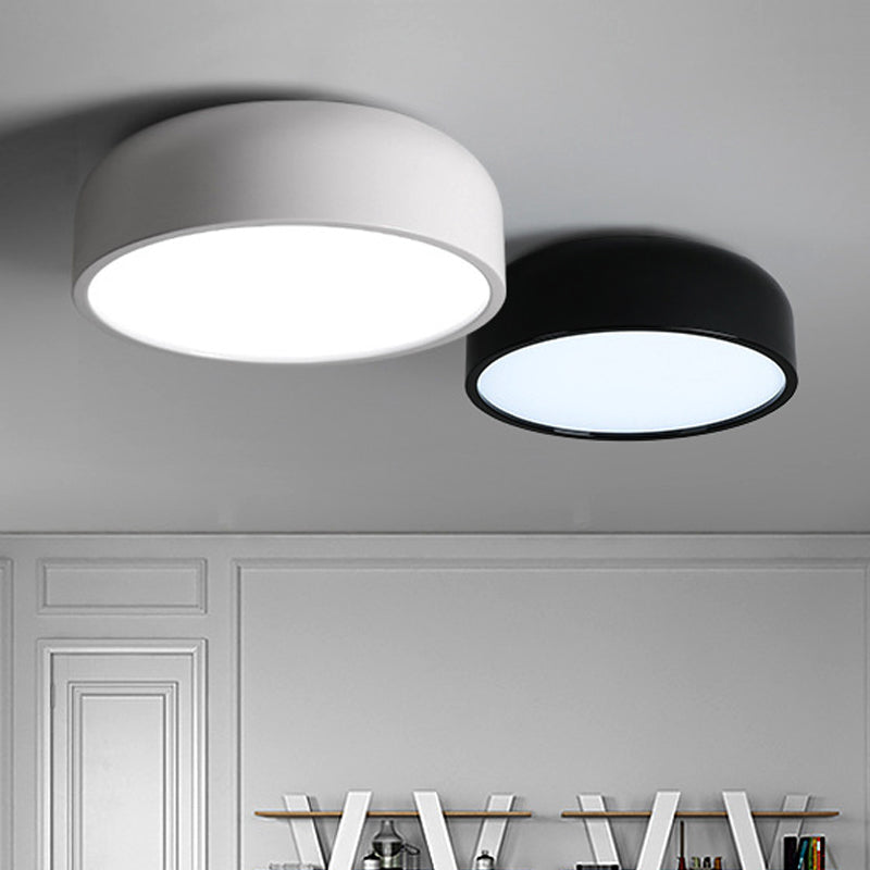 Modern Ceiling Light for Bedroom, LED Flush Mount Light with Acrylic Dome Shade Clearhalo 'Ceiling Lights' 'Close To Ceiling Lights' 'Close to ceiling' 'Flush mount' Lighting' 251894