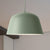Nordic Style Dome Shade Hanging Ceiling Light 10"/16" Dia 1 Light Metal Pendant Lamp in Black/Green for Bedroom Green Clearhalo 'Ceiling Lights' 'Modern Pendants' 'Modern' 'Pendant Lights' 'Pendants' Lighting' 252406