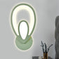 Child Bedroom Stair Wall Light Acrylic Metal Cartoon Sconce Lamp with Candy Color Green Water Drop Clearhalo 'Wall Lamps & Sconces' 'Wall Lights' Lighting' 252460
