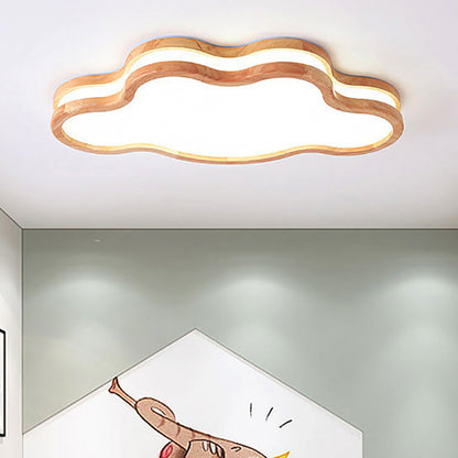Nordic Style Sky Ceiling Mount Light Acrylic White LED Ceiling Lamp for Kid Bedroom White Cloud Clearhalo 'Ceiling Lights' 'Close To Ceiling Lights' 'Close to ceiling' 'Flush mount' Lighting' 253026
