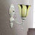 Tiffany Bell Wall Sconce Light Single Light Stained Glass Wall Lamp in Beige for Corridor Yellow Clearhalo 'Industrial' 'Middle century wall lights' 'Tiffany wall lights' 'Tiffany' 'Wall Lamps & Sconces' 'Wall Lights' Lighting' 253674