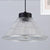 Black/Brass Cone Pendant Ceiling Light Farmhouse Ribbed Glass Single-Bulb Dining Room Hanging Lamp Black Clearhalo 'Ceiling Lights' 'Glass shade' 'Glass' 'Industrial Pendants' 'Industrial' 'Middle Century Pendants' 'Pendant Lights' 'Pendants' 'Tiffany' Lighting' 254058