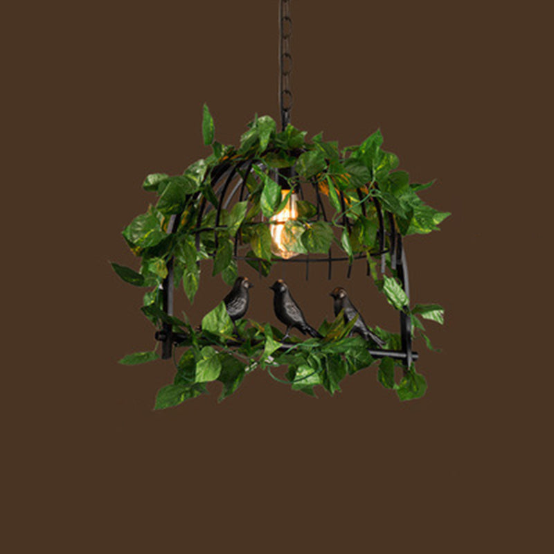 Island Pendant Light Industrial Metal Hanging Lamp in Black 1 Black Clearhalo 'Ceiling Lights' 'Island Lights' Lighting' 2549104