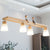 Rectangle Island Pendant Modern Wood Pendant Lighting in Natural Wood Wood Couple Clearhalo 'Ceiling Lights' 'Island Lights' Lighting' 2549189