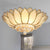 Golden Lotus Flush Mount Light Traditional 4/6 Lights Glass Ceiling Lamp with Crystal Drop Gold Clearhalo 'Ceiling Lights' 'Close To Ceiling Lights' 'Close to ceiling' 'Flush mount' Lighting' 254980