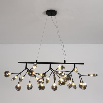 Island Lighting Contemporary Branch Metal Pendant with Round Canopy for Bedroom 27 Clearhalo 'Ceiling Lights' 'Island Lights' Lighting' 2549989