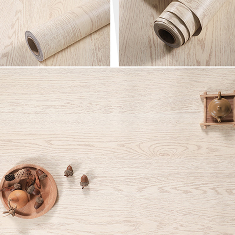 Self Sticking Repurposed Wood Wallpaper Roll Industrial Vinyl Wall Decor, 16.5' L x 23.5" W Wood Clearhalo 'Industrial wall decor' 'Industrial' 'Wallpaper' Wall Decor' 2550440