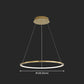 Contemporary Orbicular Chandelier Lamp Metallic Simplicity Hanging Lamp Kit for Living Room Clearhalo 'Ceiling Lights' 'Chandeliers' 'Modern Chandeliers' 'Modern' Lighting' 2552717