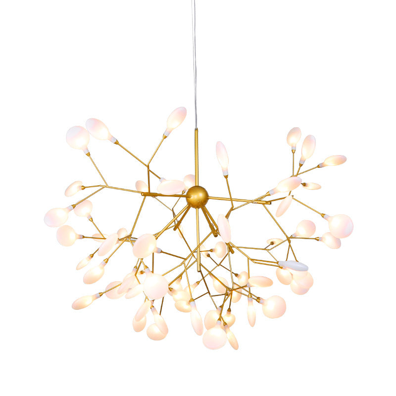Metal Branches Ceiling Pendant Light Contemporary Style LED Suspended Lighting Fixture Clearhalo 'Ceiling Lights' 'Chandeliers' 'Modern Chandeliers' 'Modern' Lighting' 2552857