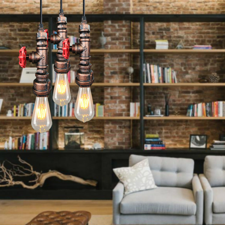 Metal Down Lighting Pendant Industrial-Style Exposed Bulb Warehouse Suspension Light Clearhalo 'Art Deco Pendants' 'Black' 'Cast Iron' 'Ceiling Lights' 'Ceramic' 'Crystal' 'Industrial Pendants' 'Industrial' 'Metal' 'Middle Century Pendants' 'Pendant Lights' 'Pendants' 'Rustic Pendants' 'Tiffany' Lighting' 2552958