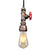 Metal Down Lighting Pendant Industrial-Style Exposed Bulb Warehouse Suspension Light Rustic Copper Clearhalo 'Art Deco Pendants' 'Black' 'Cast Iron' 'Ceiling Lights' 'Ceramic' 'Crystal' 'Industrial Pendants' 'Industrial' 'Metal' 'Middle Century Pendants' 'Pendant Lights' 'Pendants' 'Rustic Pendants' 'Tiffany' Lighting' 2552962