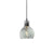 1 Light Pendant Lighting Fixtures Contemporary Gourd Glass Hanging Lights for Lounge Smoke Gray 4.5" Clearhalo 'Ceiling Lights' 'Chandeliers' 'Glass shade' 'Glass' 'Modern Pendants' 'Modern' 'Pendant Lights' 'Pendants' Lighting' 2552991
