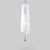 1 Light Pendant Lighting Fixtures Modern Cylindrical Glass Hanging Lights for Bedroom Clear Clearhalo 'Ceiling Lights' 'Glass shade' 'Glass' 'Modern Pendants' 'Modern' 'Pendant Lights' 'Pendants' Lighting' 2553072