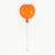 Modern Balloon Flush Mount Lighting Plastic LED Kindergarten Flush Ceiling Light - Orange - Clearhalo - 'Ceiling Lights' - 'Close To Ceiling Lights' - 'Close to ceiling' - 'Flush mount' - Lighting' - 2553168
