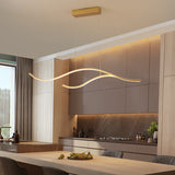 Bare Branch Metal Pendant Lighting Fixture Simplicity LED Island Light for Open Kitchen Clearhalo 'Ceiling Lights' 'Island Lights' Lighting' 2553287