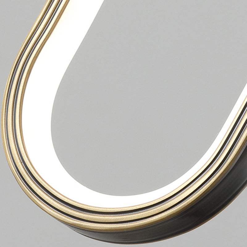 Bronze LED Small Pendant Light Modern Style Creative Ceiling Pendant Clearhalo 'Ceiling Lights' 'Modern Pendants' 'Modern' 'Pendant Lights' 'Pendants' Lighting' 2554729