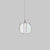 Postmodern Blown Glass Shade Ceiling Hanging Pendant Commercial Store LED Pendant Light 1 Clear Clearhalo 'Ceiling Lights' 'Modern Pendants' 'Modern' 'Pendant Lights' 'Pendants' Lighting' 2554818